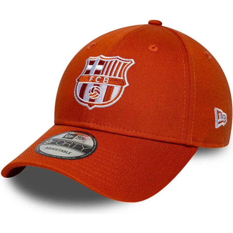 kasketter-buet-orange-justerbar-rem-9forty-seasonal-fra-fc-barcelona-laliga-af-new-era