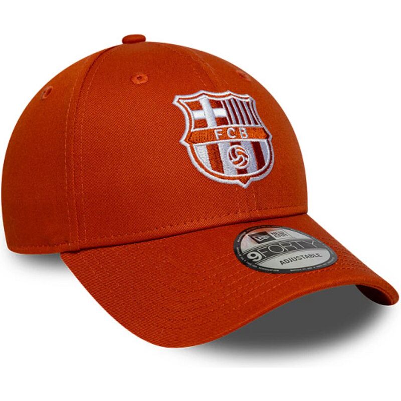 kasketter-buet-orange-justerbar-rem-9forty-seasonal-fra-fc-barcelona-laliga-af-new-era