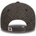 kasketter-buet-brun-justerbar-rem-9twenty-herringbone-fra-fc-barcelona-laliga-af-new-era