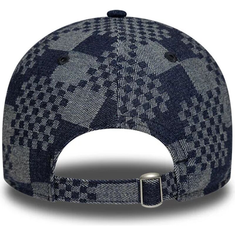kasketter-buet-marinebla-justerbar-rem-9twenty-patterned-denim-fra-red-bull-racing-formula-1-af-new-era