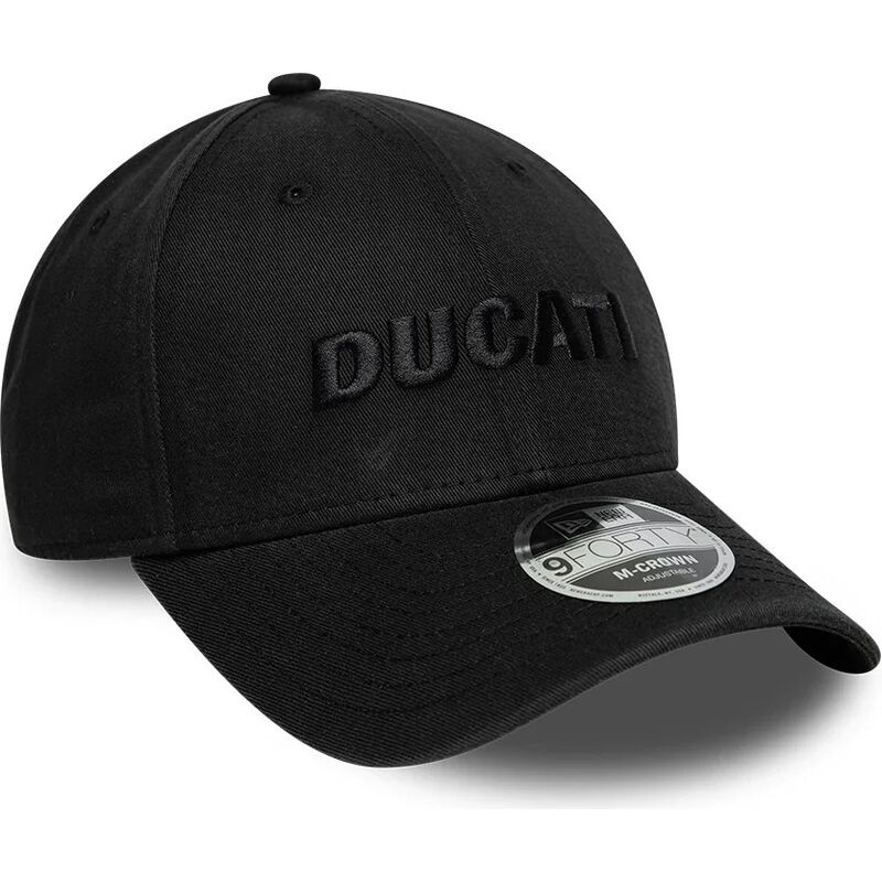 kasketter-buet-sort-snapback-9forty-m-crown-wordmark-fra-ducati-motor-motogp-af-new-era