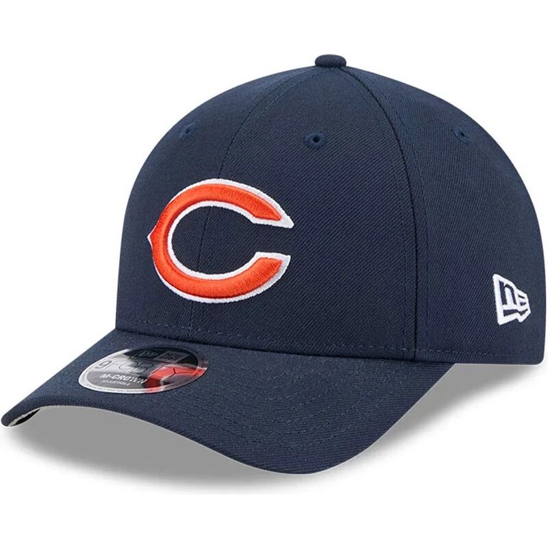 kasketter-buet-marinebla-snapback-9forty-m-crown-team-fra-chicago-bears-nfl-af-new-era