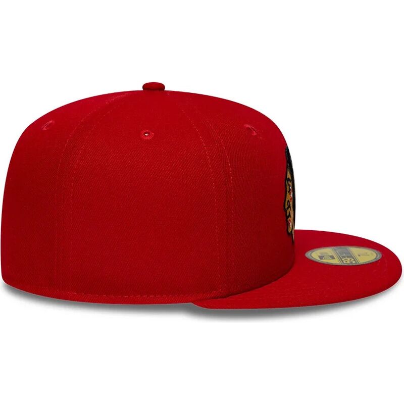 kasketter-flad-rod-tilpasset-59fifty-basic-fra-chicago-blackhawks-nhl-af-new-era kasketter-flad-rod-tilpasset-59fifty-basic-fra-chicago-blackhawks-nhl-af-new-era