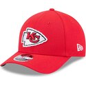kasketter-buet-rod-snapback-9forty-m-crown-team-fra-kansas-city-chiefs-nfl-af-new-era