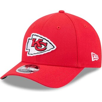 Kasketter buet rød snapback 9FORTY M-Crown Team fra Kansas City Chiefs NFL af New Era