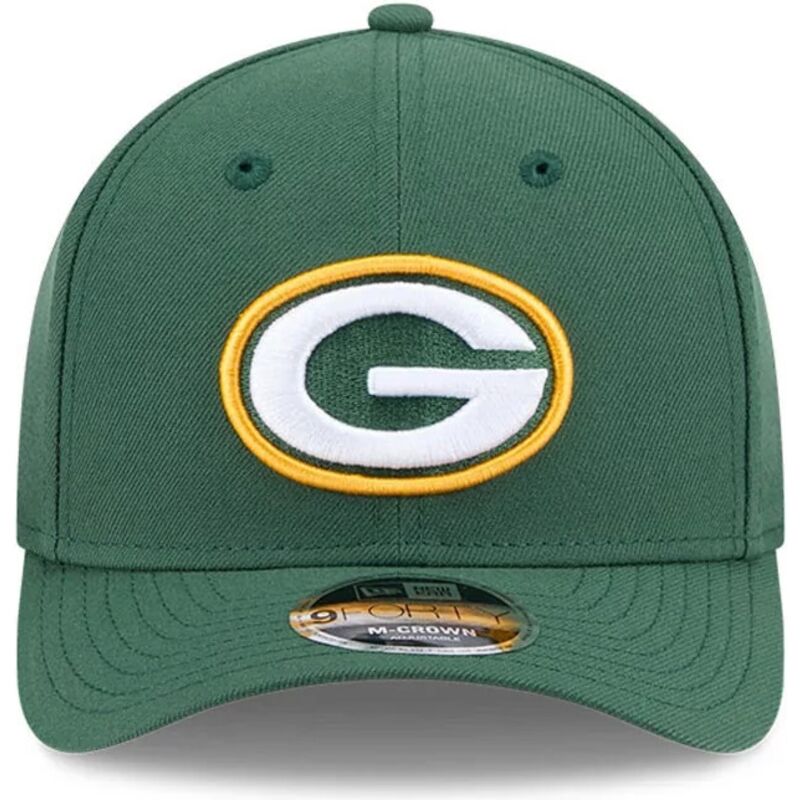 kasketter-buet-gron-snapback-9forty-m-crown-team-fra-green-bay-packers-nfl-af-new-era