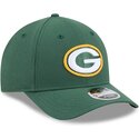 kasketter-buet-gron-snapback-9forty-m-crown-team-fra-green-bay-packers-nfl-af-new-era