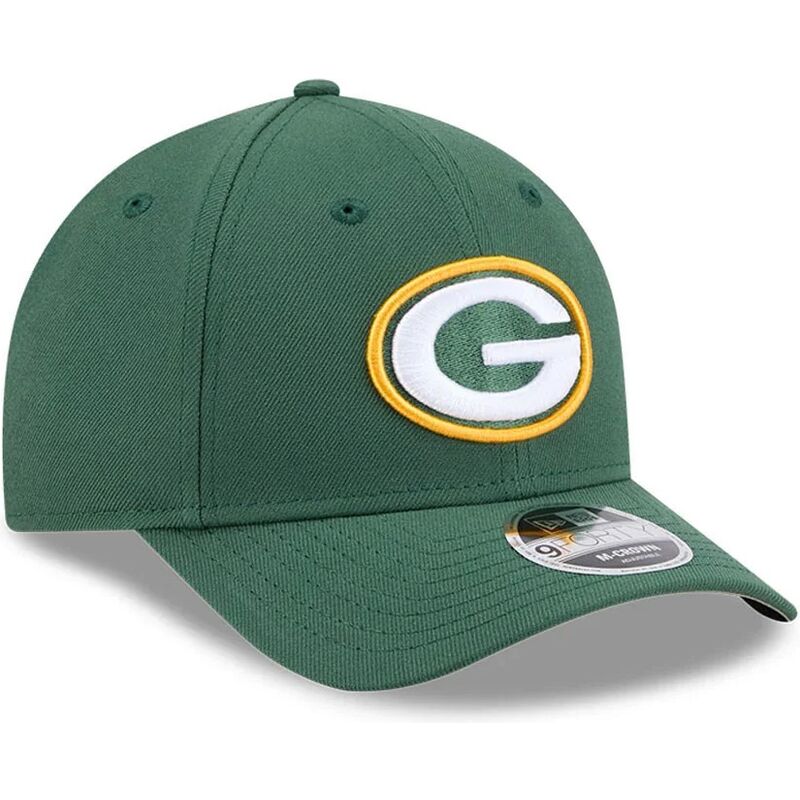 kasketter-buet-gron-snapback-9forty-m-crown-team-fra-green-bay-packers-nfl-af-new-era