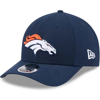Kasketter buet marineblå snapback 9FORTY M-Crown Team fra Denver Broncos NFL af New Era