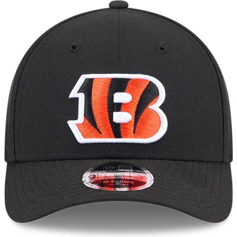 kasketter-buet-sort-snapback-9forty-m-crown-team-fra-cincinnati-bengals-nfl-af-new-era