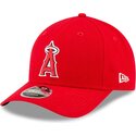 kasketter-buet-rod-snapback-9forty-m-crown-player-replica-fra-los-angeles-angels-mlb-af-new-era
