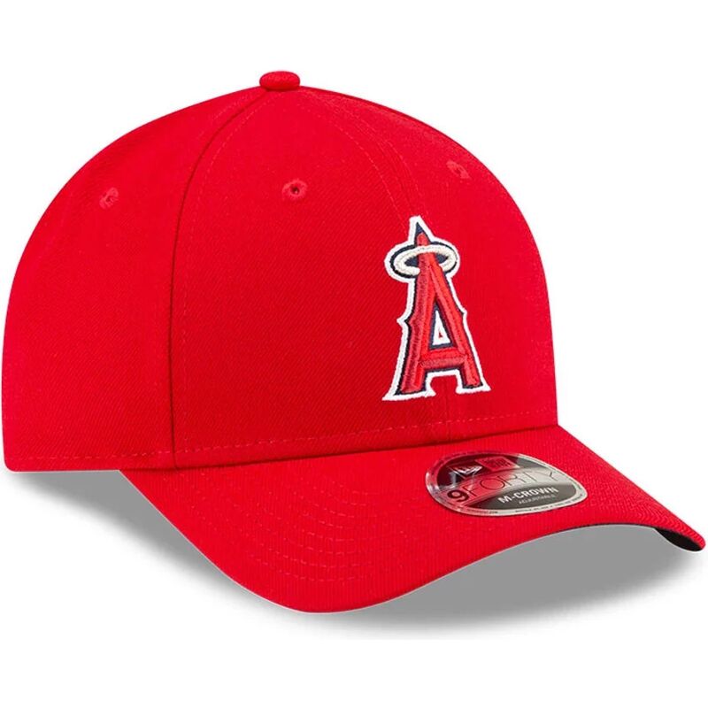 kasketter-buet-rod-snapback-9forty-m-crown-player-replica-fra-los-angeles-angels-mlb-af-new-era