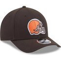 kasketter-buet-brun-snapback-9forty-m-crown-team-fra-cleveland-browns-nfl-af-new-era