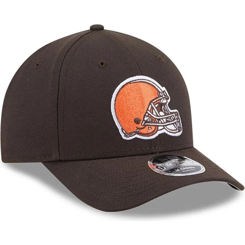 kasketter-buet-brun-snapback-9forty-m-crown-team-fra-cleveland-browns-nfl-af-new-era kasketter-buet-brun-snapback-9forty-m-crown-team-fra-cleveland-browns-nfl-af-new-era