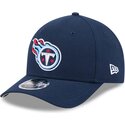 kasketter-buet-marinebla-snapback-9forty-m-crown-team-fra-tennessee-titans-nfl-af-new-era