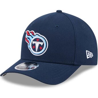 Kasketter buet marineblå snapback 9FORTY M-Crown Team fra Tennessee Titans NFL af New Era