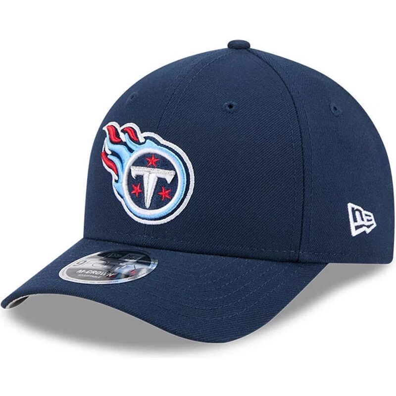 kasketter-buet-marinebla-snapback-9forty-m-crown-team-fra-tennessee-titans-nfl-af-new-era
