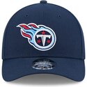 kasketter-buet-marinebla-snapback-9forty-m-crown-team-fra-tennessee-titans-nfl-af-new-era