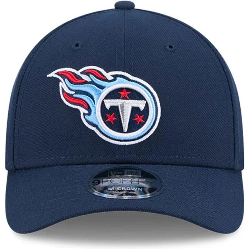 kasketter-buet-marinebla-snapback-9forty-m-crown-team-fra-tennessee-titans-nfl-af-new-era