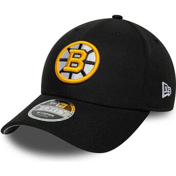 Kasketter buet sort snapback 9FORTY M-Crown Team fra Boston Bruins NHL af New Era