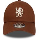 kasketter-buet-brun-snapback-9forty-team-fra-chelsea-football-club-premier-league-af-new-era