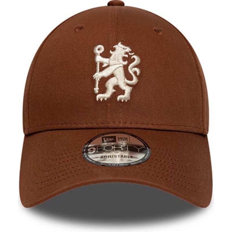 kasketter-buet-brun-snapback-9forty-team-fra-chelsea-football-club-premier-league-af-new-era