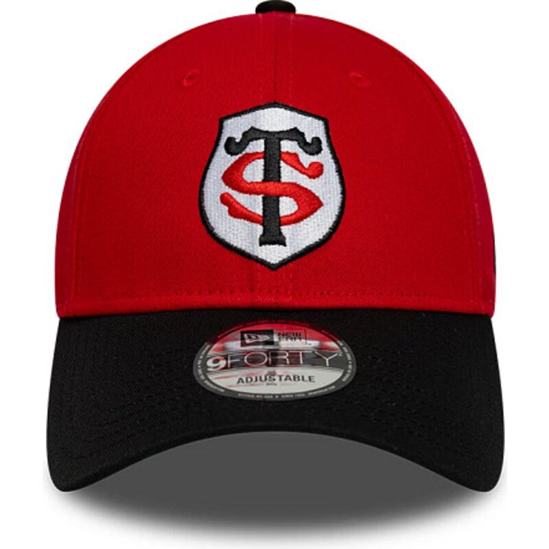kasketter-buet-rod-snapback-9forty-team-fra-stade-toulousain-top-14-af-new-era