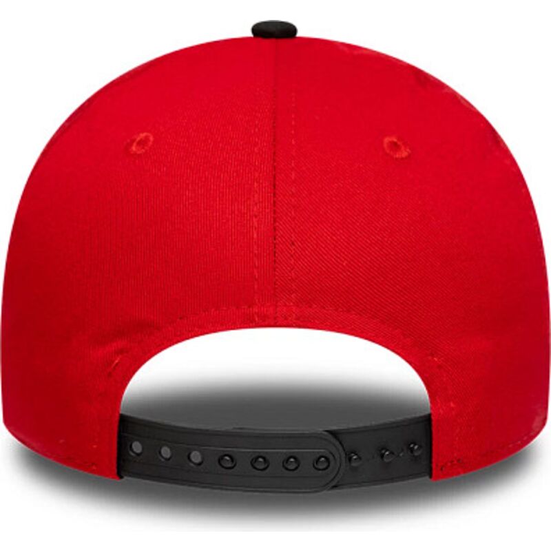 kasketter-buet-rod-snapback-til-barn-9forty-team-fra-stade-toulousain-top-14-af-new-era