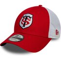 kasketter-buet-rod-justerbar-rem-9forty-league-fra-stade-toulousain-top-14-af-new-era