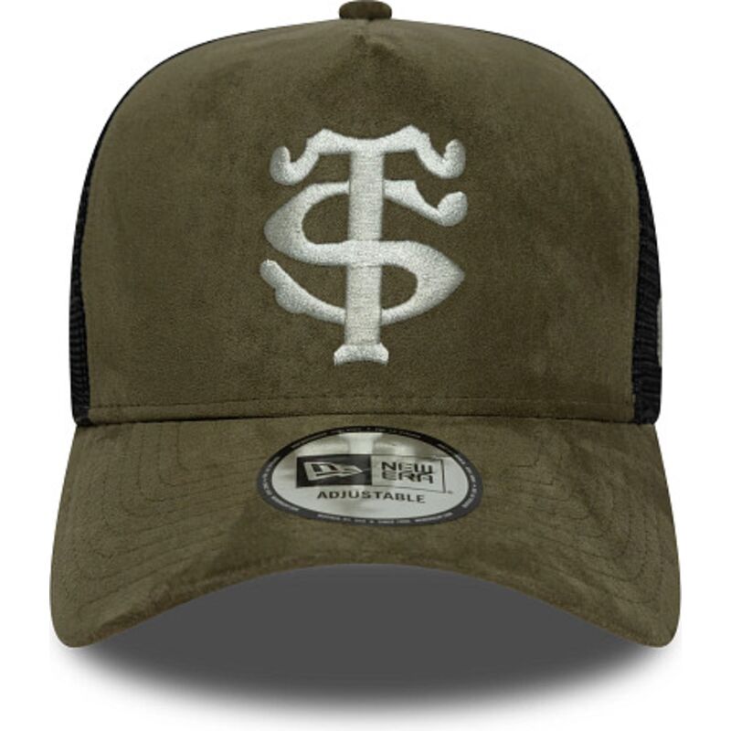 kasketter-buet-gron-snapback-e-frame-faux-suede-fra-stade-toulousain-top-14-af-new-era