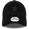 kasketter-buet-sort-justerbar-rem-9forty-baby-cord-fra-stade-toulousain-top-14-af-new-era