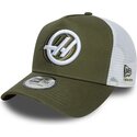 kasketter-buet-gron-snapback-a-frame-seasonal-fra-haas-f1-team-formula-1-af-new-era