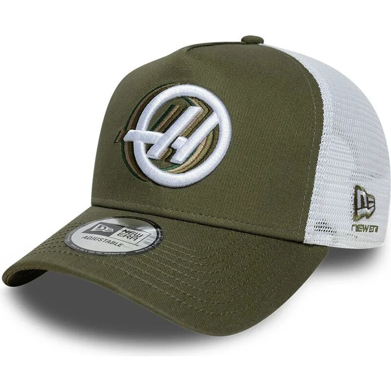kasketter-buet-gron-snapback-a-frame-seasonal-fra-haas-f1-team-formula-1-af-new-era