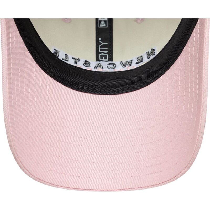 kasketter-buet-beige-justerbar-rem-rosa-9twenty-fra-newcastle-united-football-club-premier-league-af-new-era