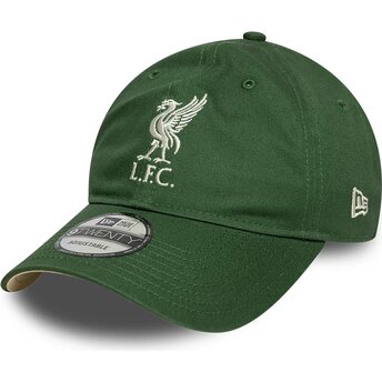 Kasketter buet grøn justerbar rem 9TWENTY Seasonal fra Liverpool Football Club Premier League af New Era