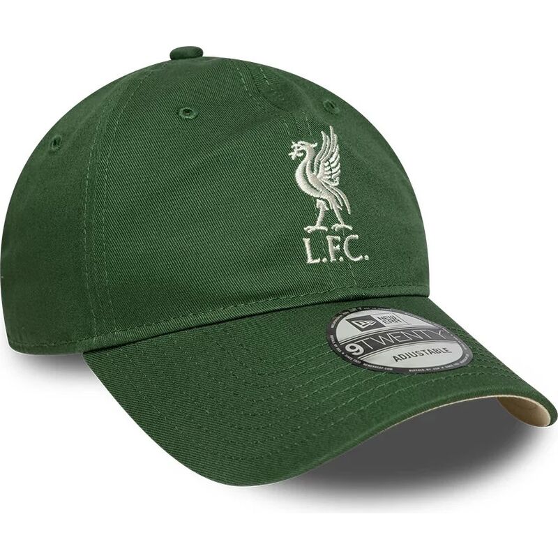kasketter-buet-gron-justerbar-rem-9twenty-seasonal-fra-liverpool-football-club-premier-league-af-new-era
