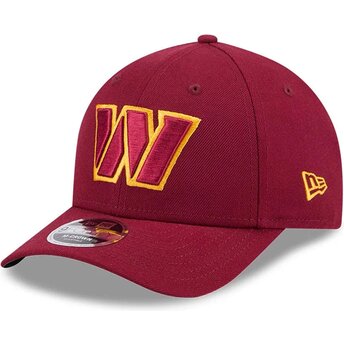 Kasketter buet rød snapback 9FORTY M-Crown Team fra Washington Commanders NFL af New Era