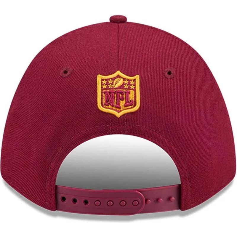 kasketter-buet-rod-snapback-9forty-m-crown-team-fra-washington-commanders-nfl-af-new-era