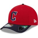 kasketter-buet-rod-snapback-9forty-m-crown-player-replica-fra-cleveland-guardians-mlb-af-new-era