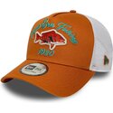 kasketter-buet-orange-snapback-a-frame-fishing-af-new-era