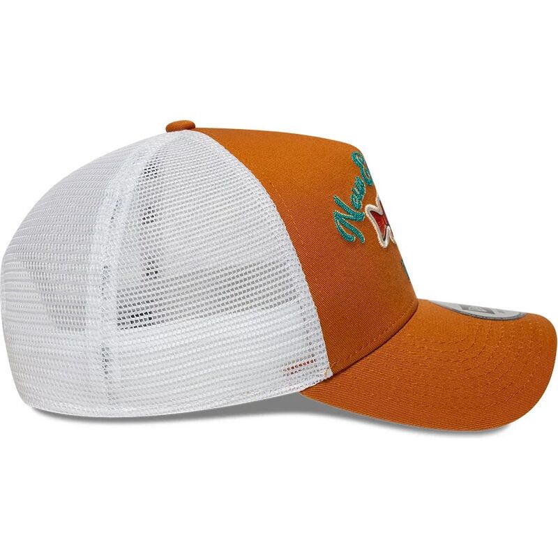 kasketter-buet-orange-snapback-a-frame-fishing-af-new-era kasketter-buet-orange-snapback-a-frame-fishing-af-new-era