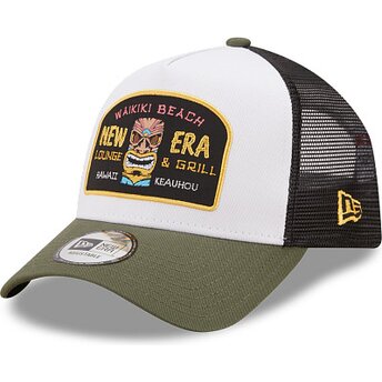 Kasketter buet grøn snapback A Frame Location Icon fra Hawaii af New Era