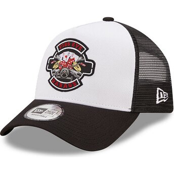 Kasketter buet sort snapback A Frame Location Icon fra Pigs Eye Garage af New Era