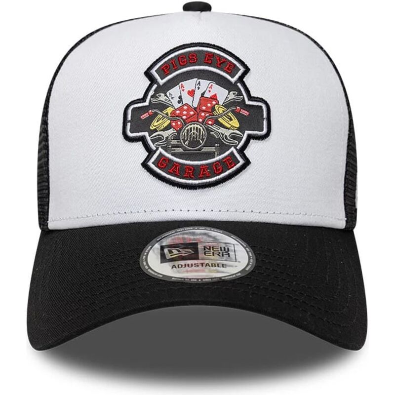kasketter-buet-sort-snapback-a-frame-location-icon-fra-pigs-eye-garage-af-new-era