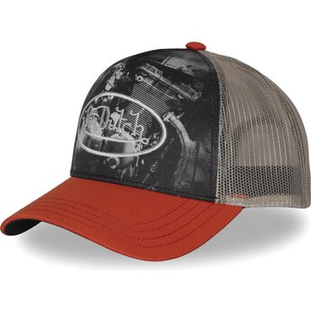 Kasketter buet flerfarvet snapback SUBL18 af Von Dutch
