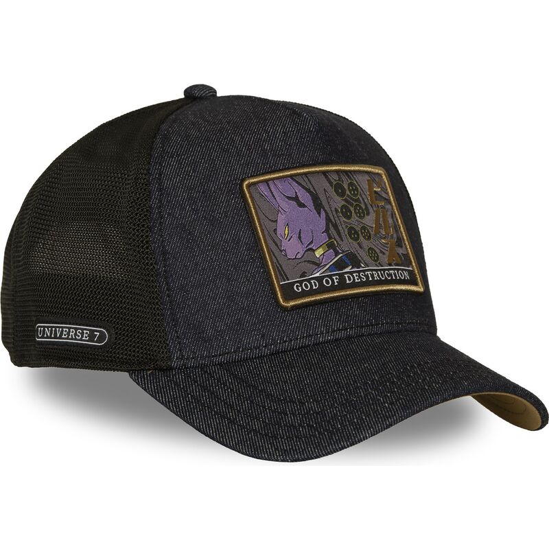 kasketter-buet-marinebla-snapback-dbs9-des-beerus-dragon-ball-af-capslab