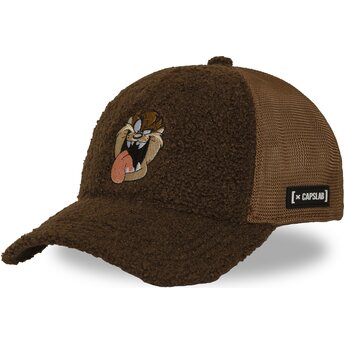 Kasketter buet brun snapback Tasmansk djævel Looney Tunes af Capslab