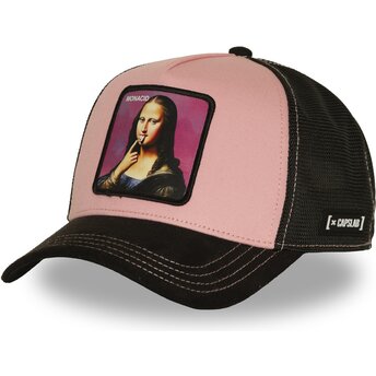 Kasketter buet lyserød snapback Acid ART1 Monacid Mona Lisa Famous af Capslab