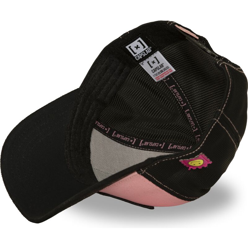 kasketter-buet-lyserod-snapback-acid-art1-monacid-mona-lisa-famous-af-capslab