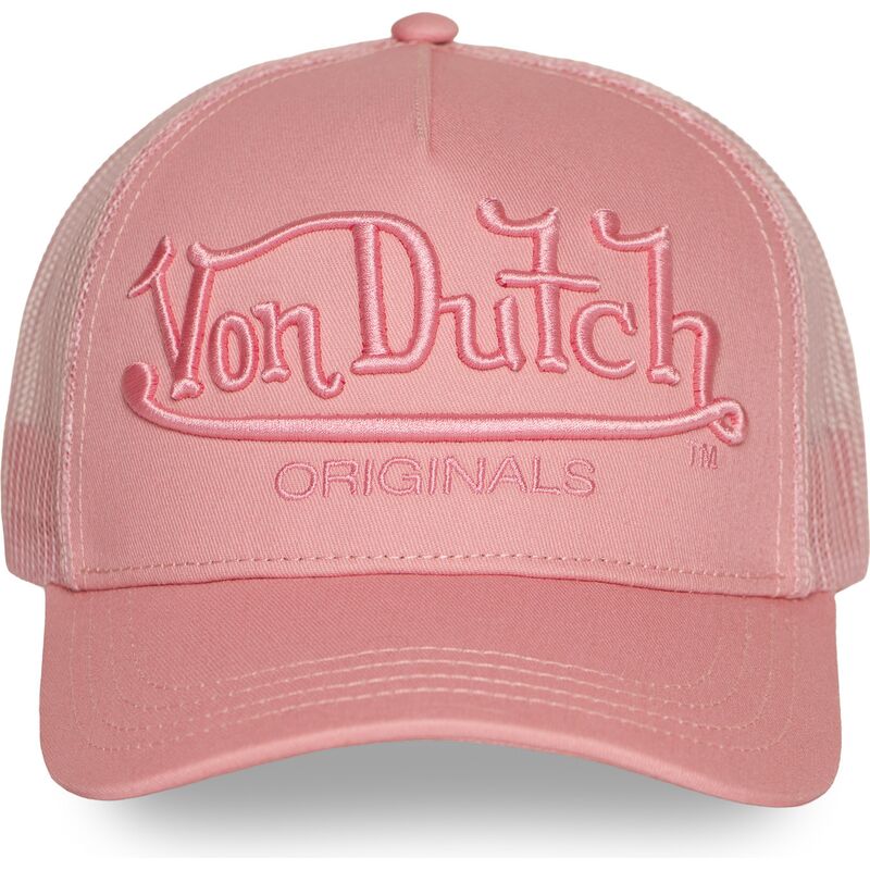 lyserod-trucker-kasket-emb05-fra-von-dutch